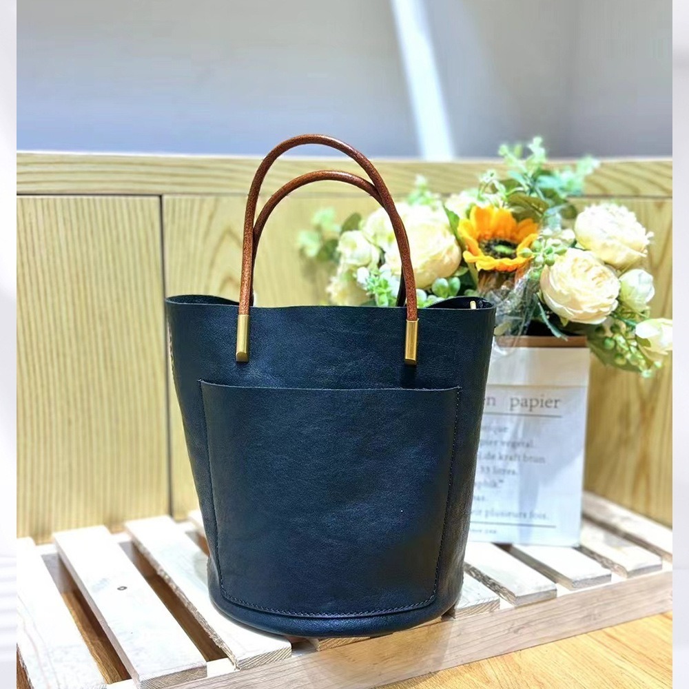 ❤️現貨進口植鞣牛皮 水桶包👝-規格圖11