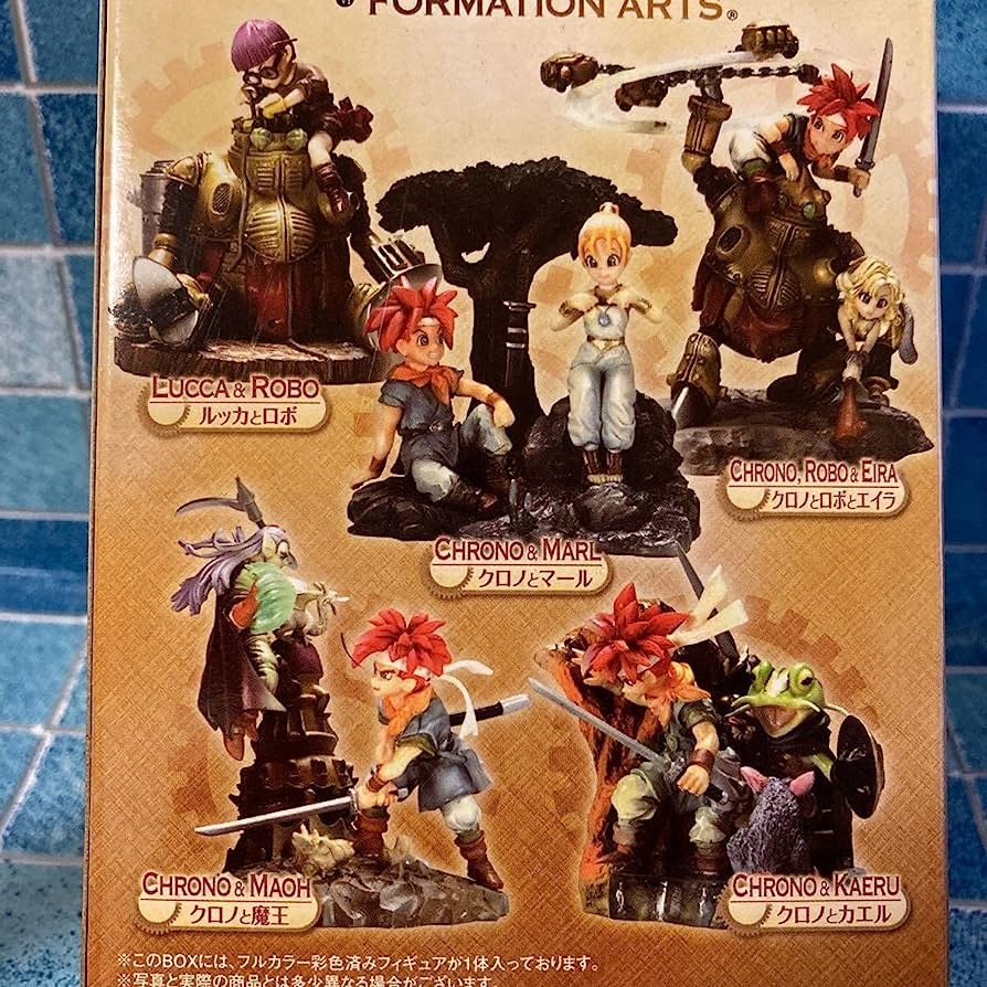 特價)日版代購 絕版 超時空之鑰 盒玩 公仔 模型 史克威爾 Chrono Trigger 鳥山明 經典場景 超任 PS-細節圖2