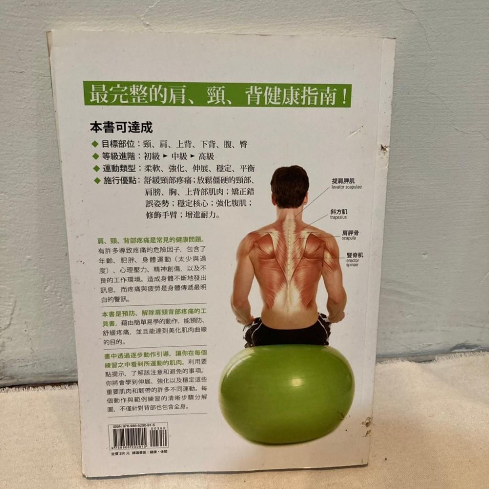 健康背部解剖書: 最完整的肩、頸、背健康指南 Healthy Back Anatomy 作 者： 菲利浦．史泰諾-細節圖2