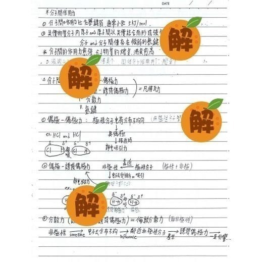 應屆成大醫上榜生の高中化學筆記🍀台中一中高中化學整理（高中化學 分科測驗 學測 高中化學總複習）114年期刊 客製化訂-細節圖8
