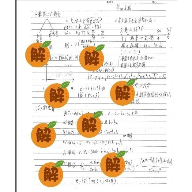 應屆成大醫上榜生の高中數學筆記🍀劉力維數學+高中數學整理（數學奧林匹亞 數學分科測驗 總複習）114年期刊 客製化訂單-細節圖3