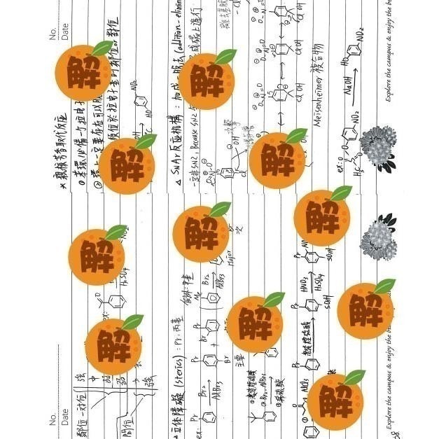 上榜生の有機化學筆記🍀方智 有機化學+原文書+有機化學天堂秘笈整理(學士後中西醫 化學研究所 私醫 轉學考)客製化訂單-細節圖9