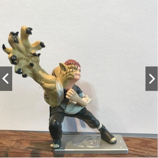 忍形集 火影忍者絕版收藏 日本公仔 東京 集英社岸本齊史 火影忍者系列公仔 我愛羅 火影忍者我愛羅 一尾化我愛羅 尾獸化-細節圖2