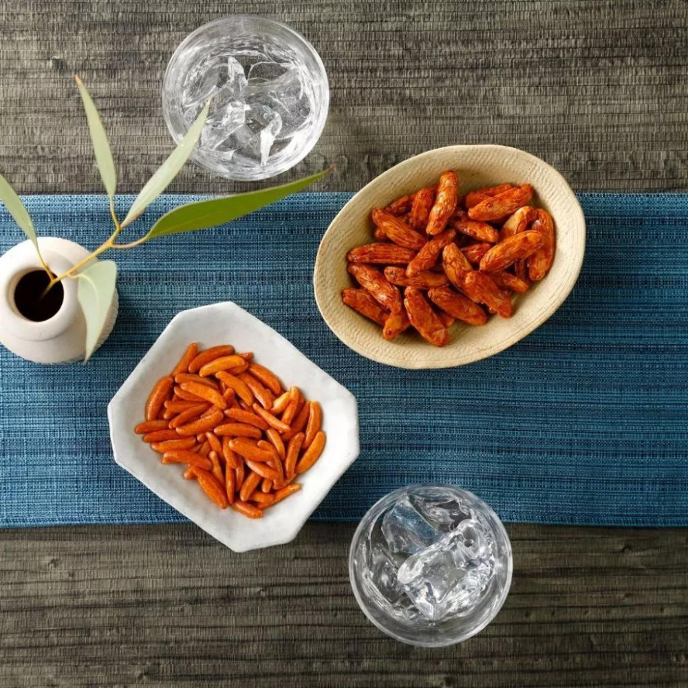 【每週到貨】日本 浪花屋 柿種米果(大粒) 辣味 柿之種 柿子種 日本餅乾 零食 辣味米果 浪花屋製菓 人氣零嘴-細節圖4