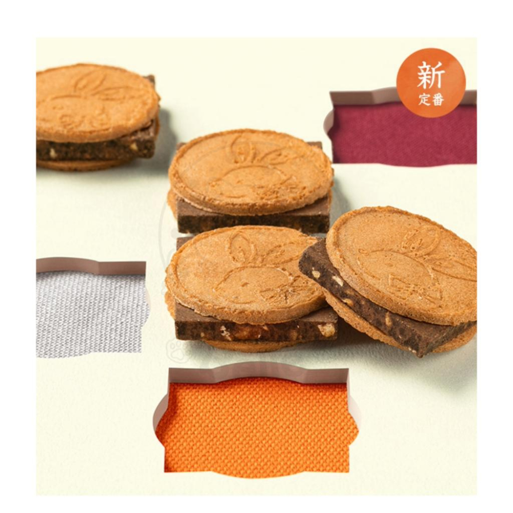 【每週到貨】日本 鎌倉五郎本店半月燒 花生 檸檬蜂蜜巧克力 白桃 法蘭酥餅乾 芝麻 抹茶 紅豆 巧克力堅果三明治禮盒-細節圖8