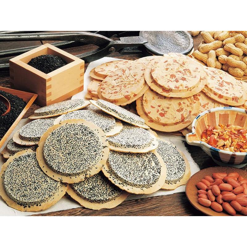 【每週到貨】日本 巖手屋 老奶奶南部煎餅 花生煎餅 芝麻煎餅 蘋果煎餅 魷魚煎餅 日本餅乾 餅乾 煎餅 日本零食-細節圖3