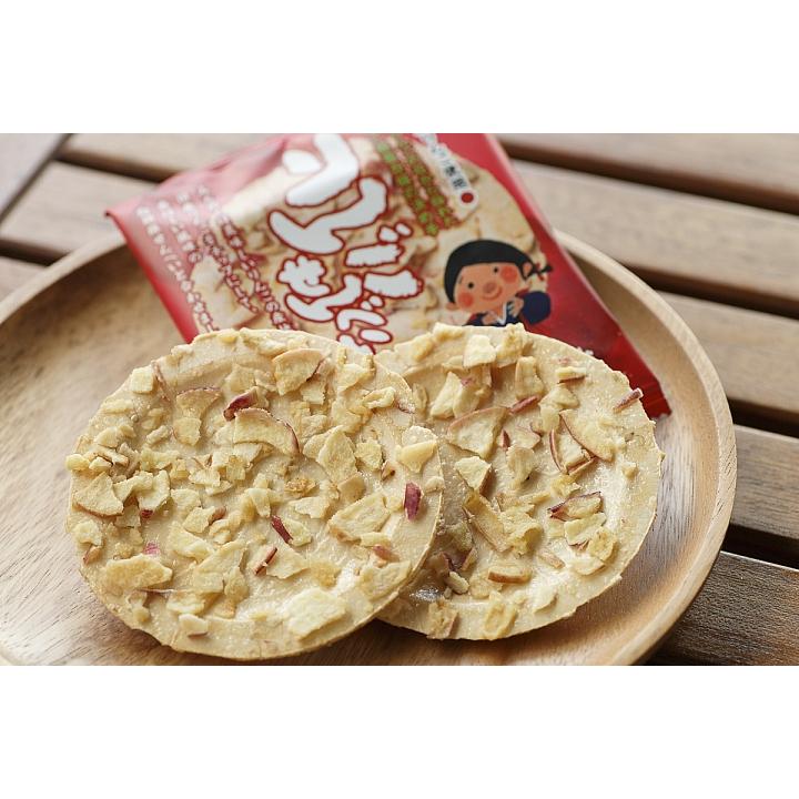 【每週到貨】日本 巖手屋 老奶奶南部煎餅 花生煎餅 芝麻煎餅 蘋果煎餅 魷魚煎餅 日本餅乾 餅乾 煎餅 日本零食-細節圖8