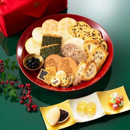 【每週到貨】日本 小倉山莊 吉祥一陽來復 新年限定禮盒 仙貝 米果 餅乾 日本零食 過年送禮 日本伴手禮 年節禮盒-細節圖5