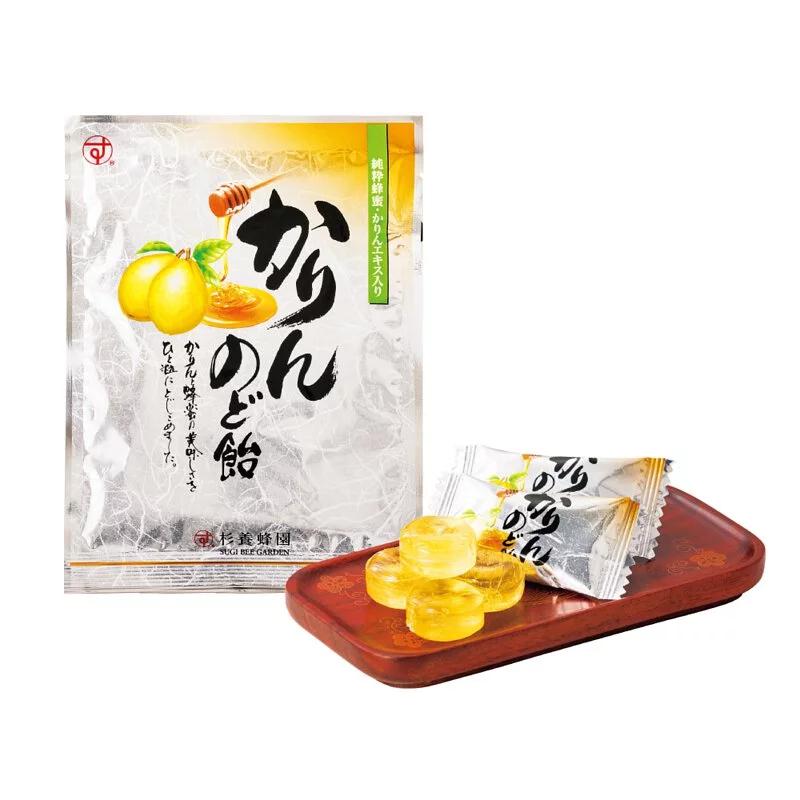 【現貨】日本杉養蜂園 蜂蜜潤喉糖 花梨／蜂膠／麥盧卡蜂蜜 無砂糖 喉糖推薦 天然成分 日本進口糖果-細節圖2
