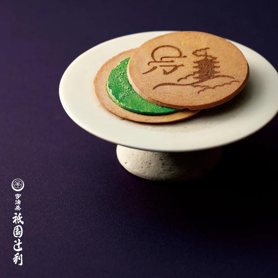 【預購+現 貨】日本 老店 京都 祇園辻利 抹茶捲心酥 抹茶 捲心酥 抹茶捲 奶油抹茶 奶油餡  過年送禮 禮盒-細節圖5