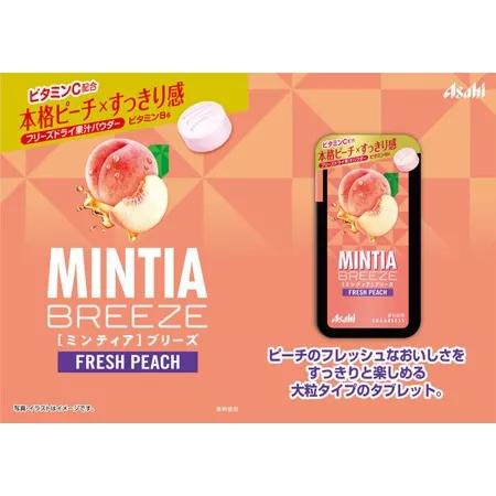【每週到貨】日本 Asahi 朝日 MINTIA BREEZE 薄荷糖 草莓 葡萄 檸檬 水蜜桃 可爾必思 糖果 涼糖-細節圖2