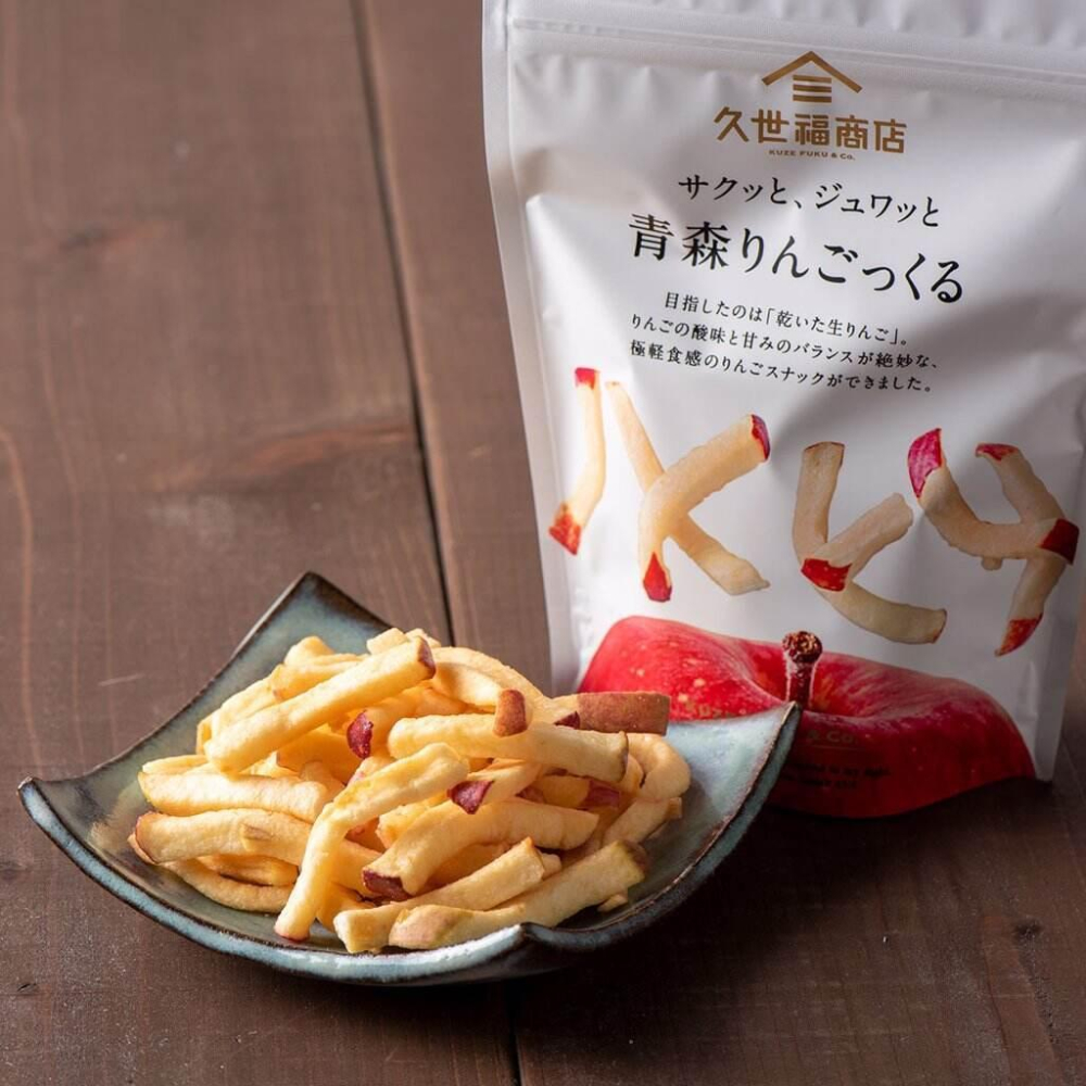 🍏【每週到貨】日本 青森蘋果 零食 35g 真空油炸 果乾 餅乾 點心 日本零食 日本伴手禮-細節圖3