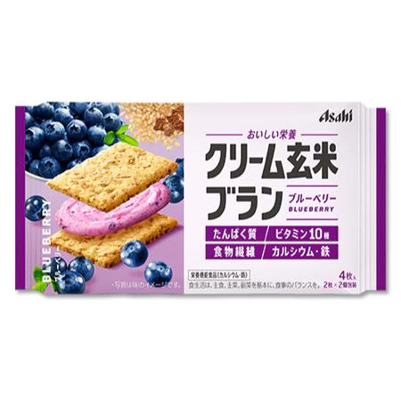 【每週到貨】低卡零食 日本 ASAHI 玄米夾心餅乾 高纖多口味 餅乾禮盒 防災食品 健康代餐-細節圖5