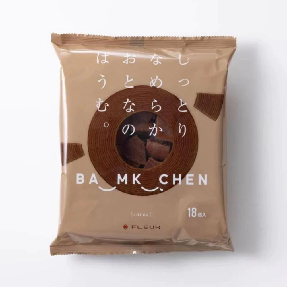 【年後到貨】日本 千年屋 FLEUR 一口厚切年輪蛋糕 楓糖 可可亞 巧克力 年輪 蛋糕-細節圖3