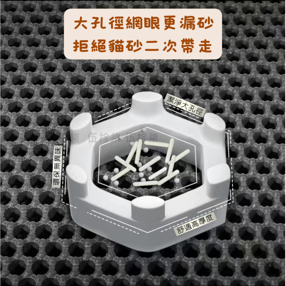 雙層貓砂墊｜伍拾柒-細節圖6