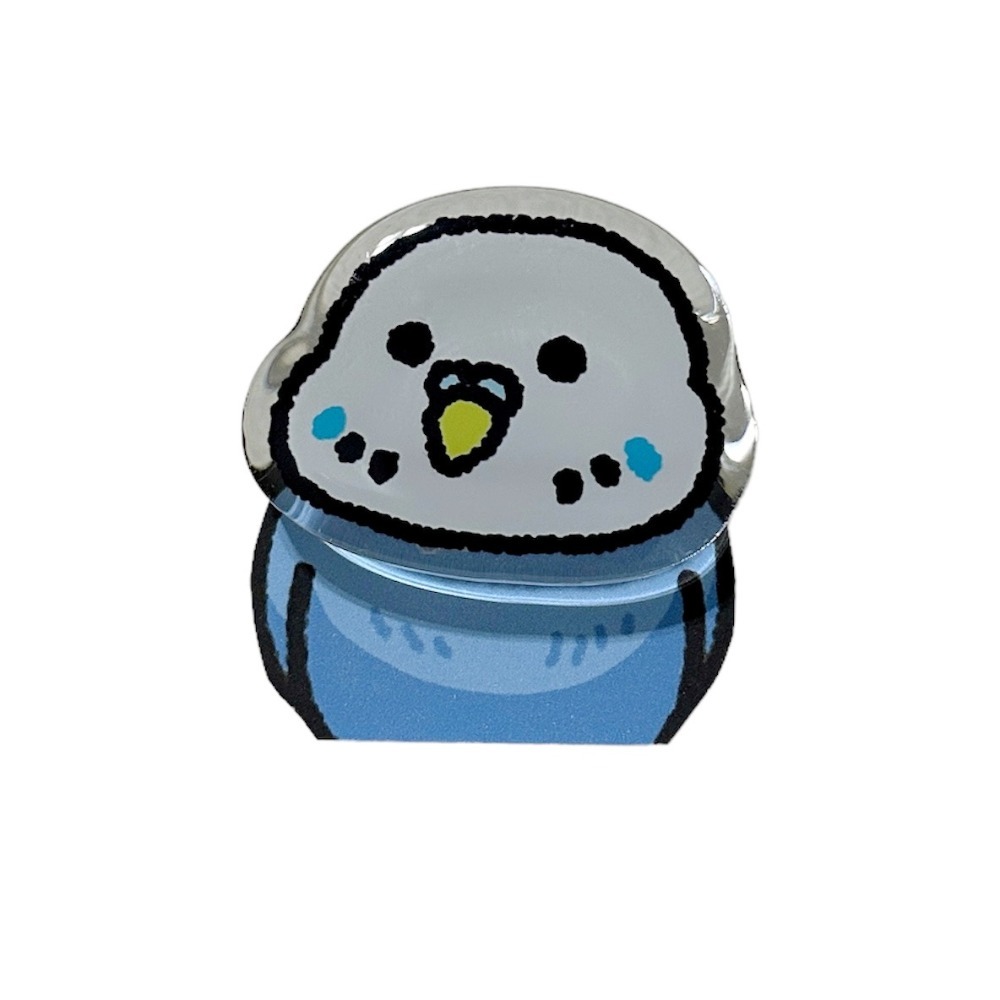 三麻兄妹 壓克力鸚鵡手帳夾-規格圖5