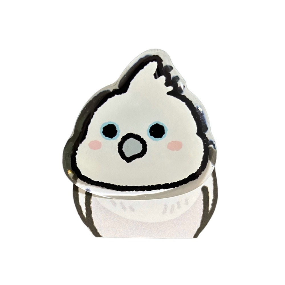 三麻兄妹 壓克力鸚鵡手帳夾-規格圖5