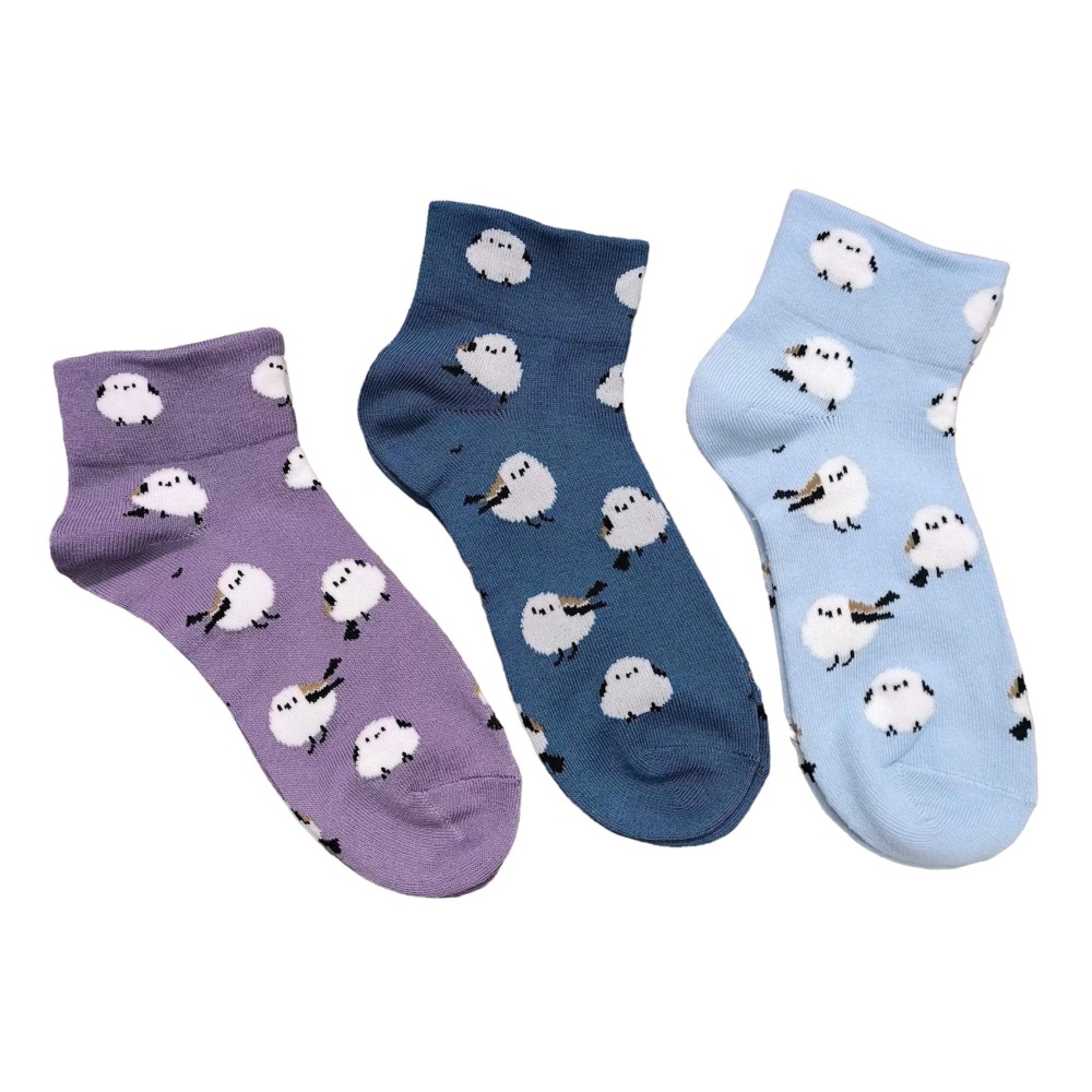 三麻兄妹 北長尾山雀短襪【一雙】-細節圖5