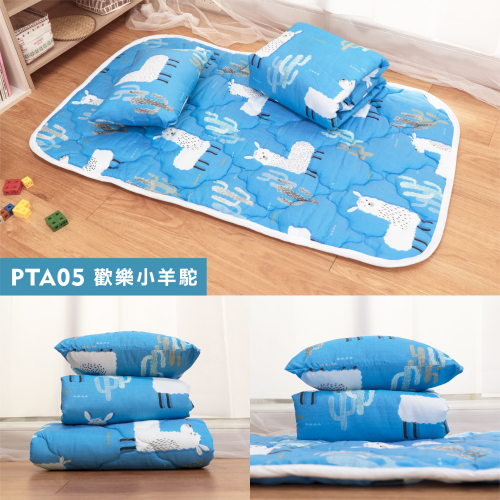 台灣製3M天絲兒童睡墊組 吸濕排汗 幼兒園午休兒童睡袋 鋪棉床墊 小涼被 小枕頭 兩用被 內胎 被胎 三件組