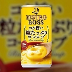 日本 BISTRO BOSS 玉米濃湯罐 185g