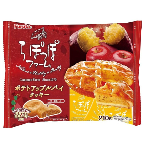 Furuta 甘藷蘋果風味派餅 170g 蘋果餡 地瓜派 派餅 地瓜餡 蘋果派 蘋果糕 蘋果餅