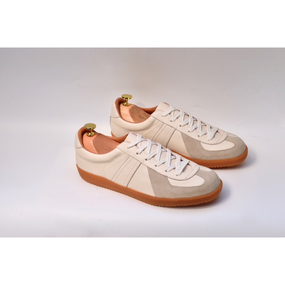 全尺現貨 German Army Trainers 德訓鞋 GAT 小白鞋 小牛皮 豬皮內裡 橡膠大底-細節圖4