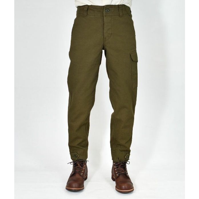 復刻 經典款 1930S AVIATORS＇ TROUSERS MILITARY KERSEY 飛行員 工作褲 軍裝-細節圖3