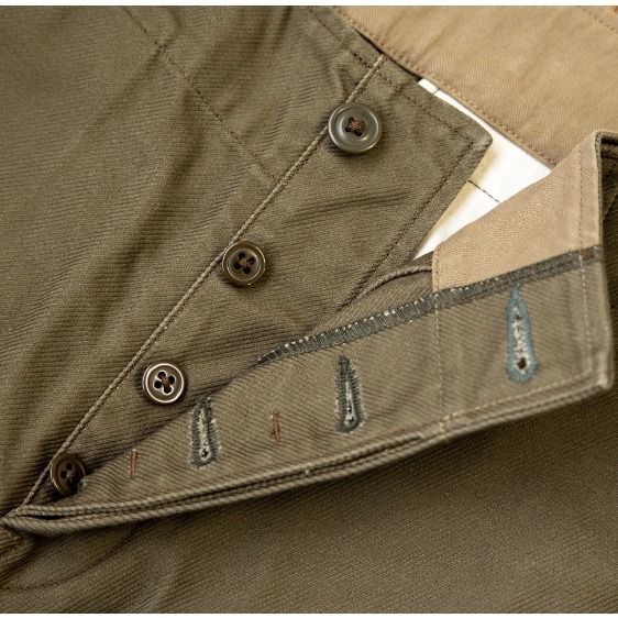 復刻 經典款 1930S AVIATORS＇ TROUSERS MILITARY KERSEY 飛行員 工作褲 軍裝-細節圖7