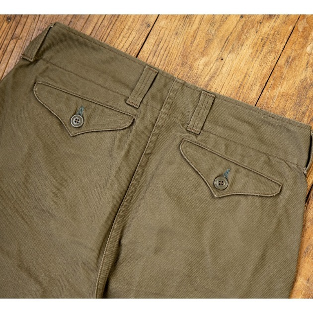 復刻 經典款 1930S AVIATORS＇ TROUSERS MILITARY KERSEY 飛行員 工作褲 軍裝-細節圖9