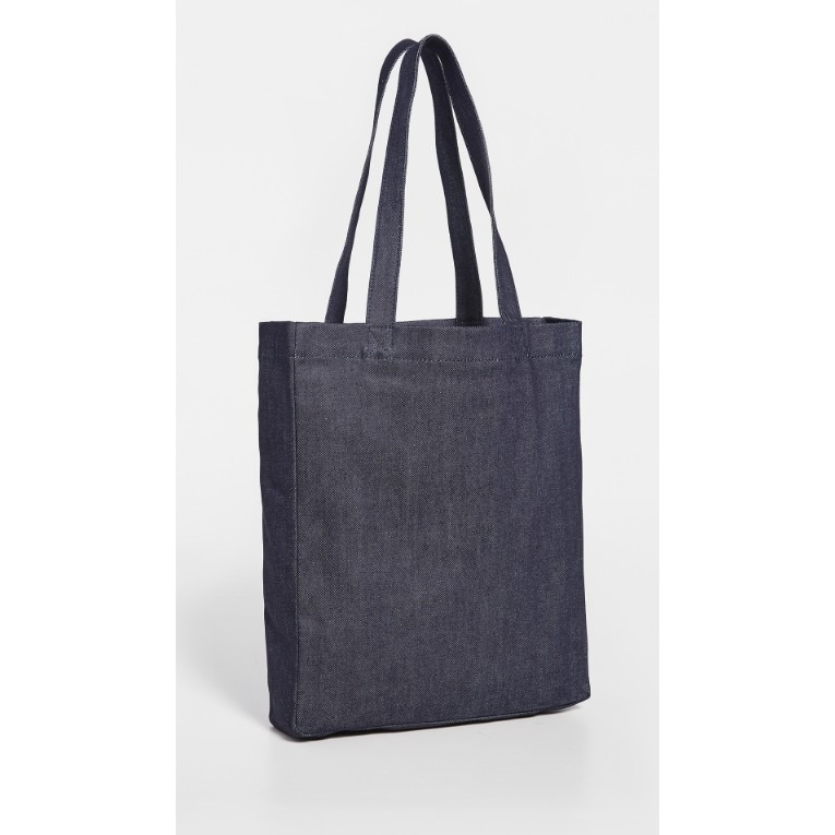 台灣現貨 A.P.C Guitare Poignard tote bag 牛仔手提包 INDIGO 吉他款-細節圖4