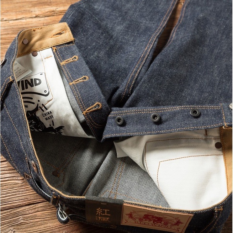 Azurite藍銅礦 RT復刻 Warehouse面料 16.5oz 酸化面料 Blue Copper ore-細節圖6