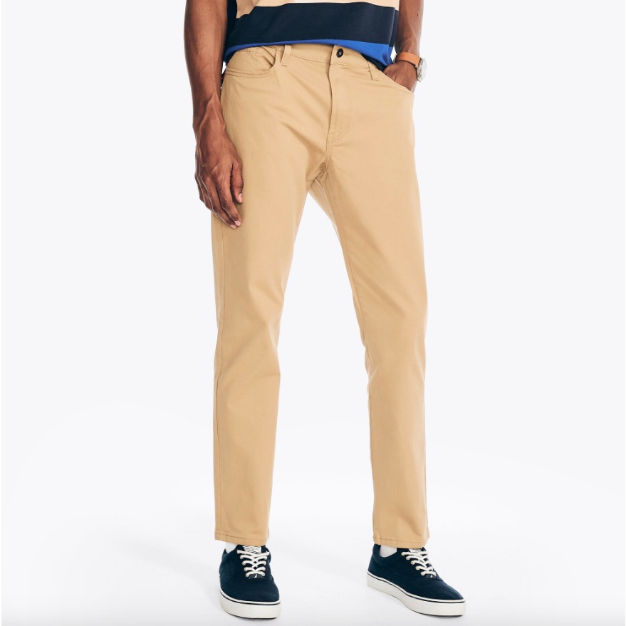 Nautica SLIM FIT STRETCH PANT 經典剪裁 休閒褲 韓國線-細節圖3