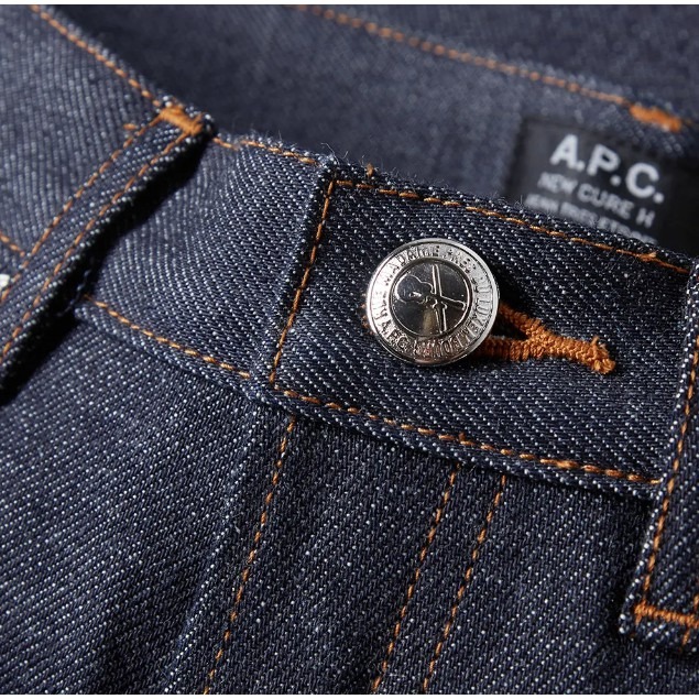 A.P.C. NEW CURE RAW INDIGO-細節圖3