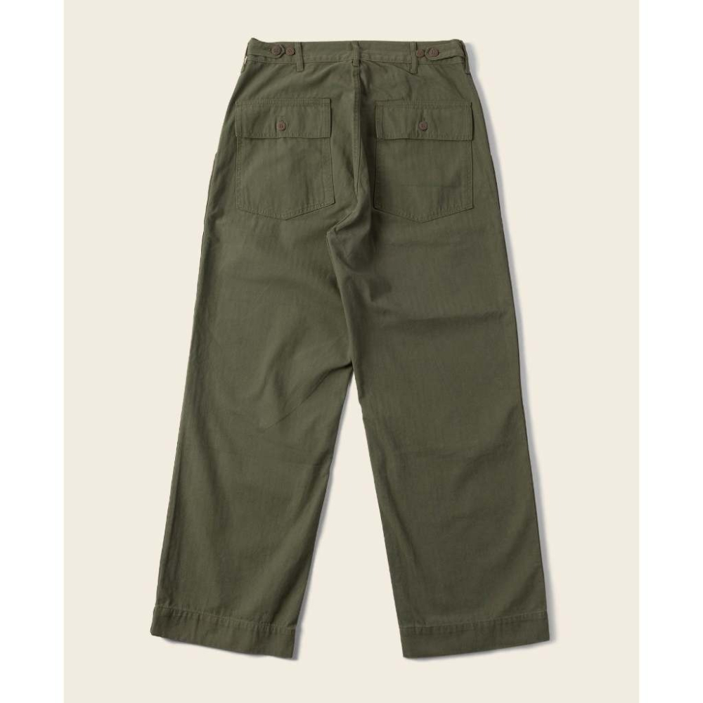1947 1st 838A OD7 Utility Fatigue Pants OG-107一代目 軍官褲-細節圖6