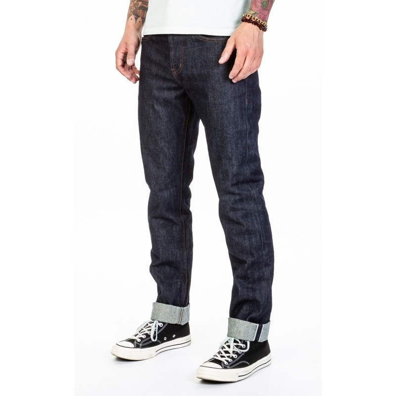 色落之王UB 201 TAPER合身版14.5oz UNBRANDED BRAND 日產布料 赤耳丹寧-細節圖2