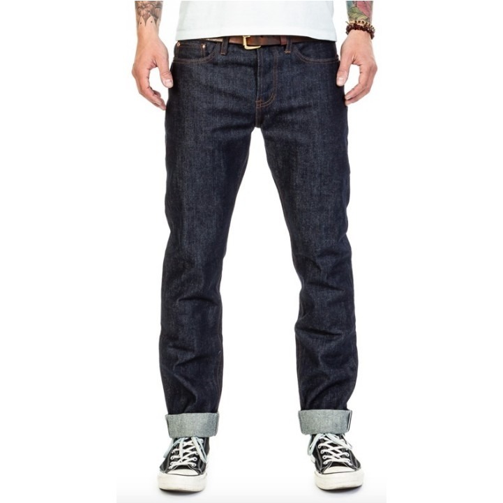 色落之王UB 201 TAPER合身版14.5oz UNBRANDED BRAND 日產布料 赤耳丹寧-細節圖4