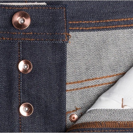 色落之王UB 201 TAPER合身版14.5oz UNBRANDED BRAND 日產布料 赤耳丹寧-細節圖9