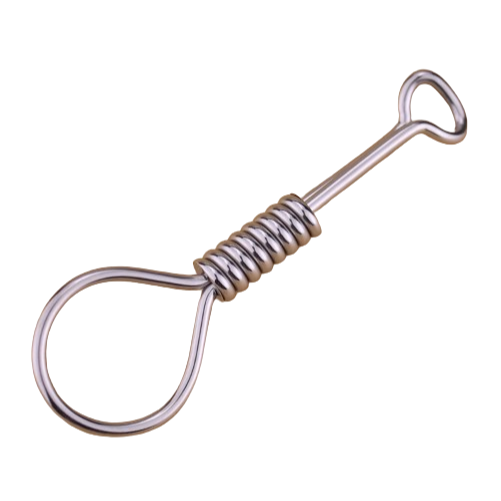 DECKER同款 純銅彈簧鑰匙圈鉤扣手工皮帶腰掛-細節圖4