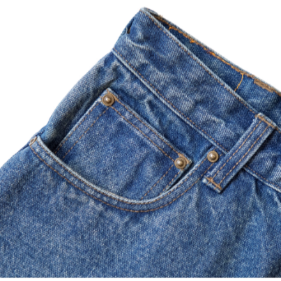 2024 SS 雪花洗水 B26 15OZ 丹寧 寬鬆工作短褲 春秋-細節圖6