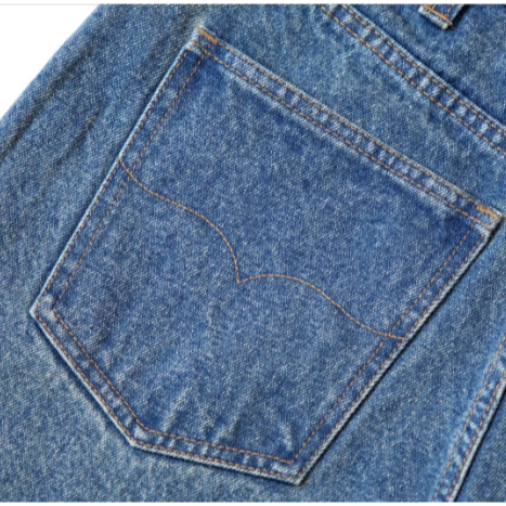 2024 SS 雪花洗水 B26 15OZ 丹寧 寬鬆工作短褲 春秋-細節圖8