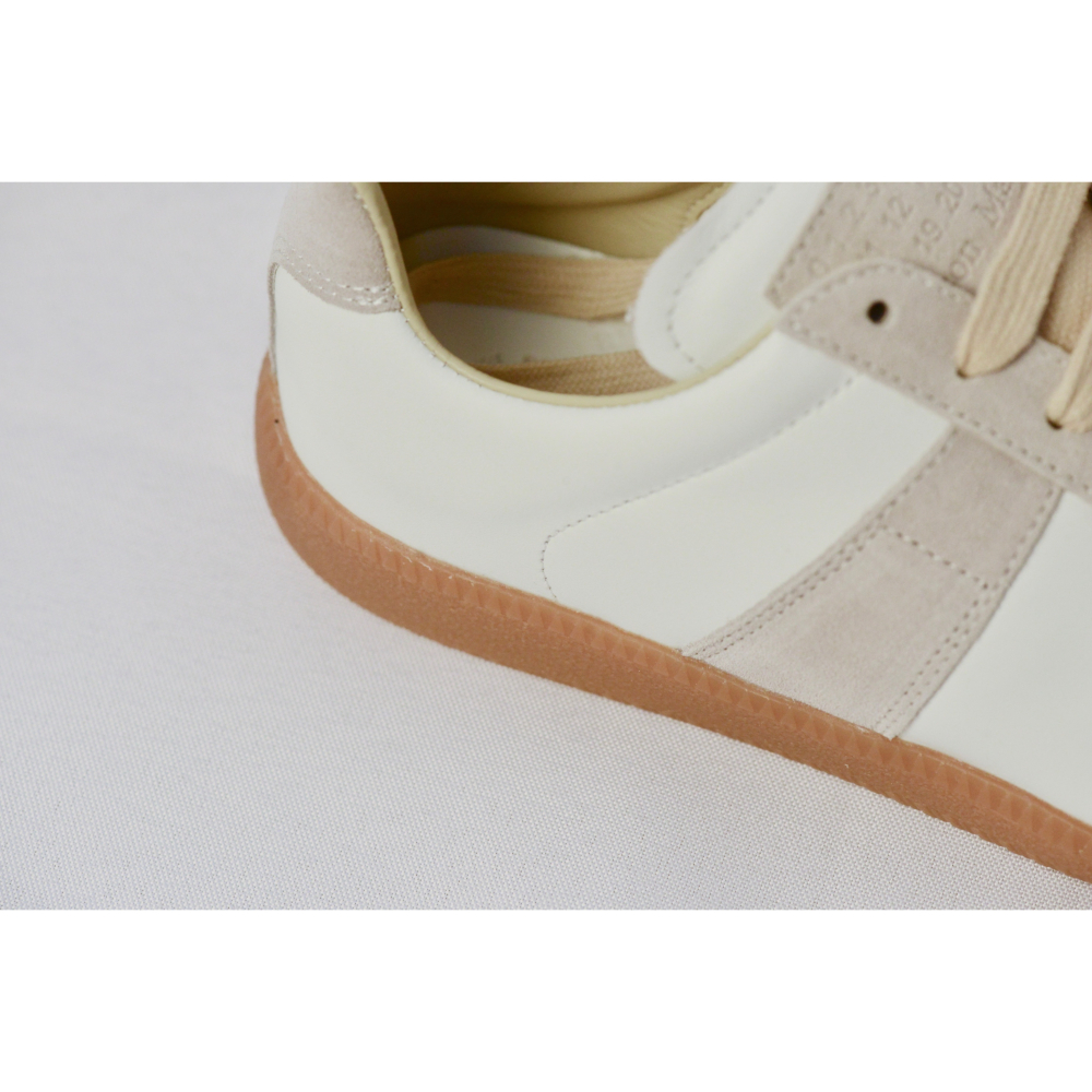 Replica leather and suede sneakers mma請參考 德訓鞋-細節圖8