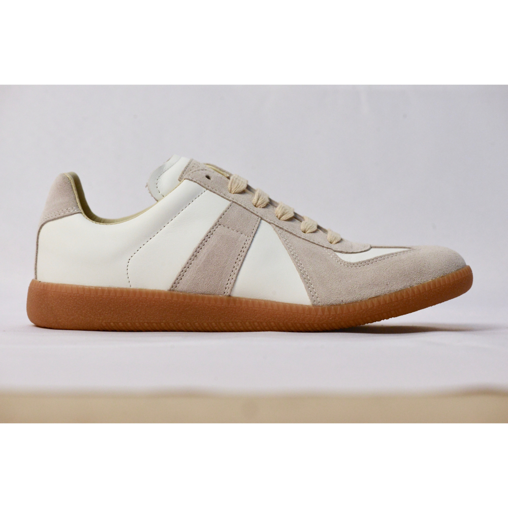 Replica leather and suede sneakers mma請參考 德訓鞋-細節圖9