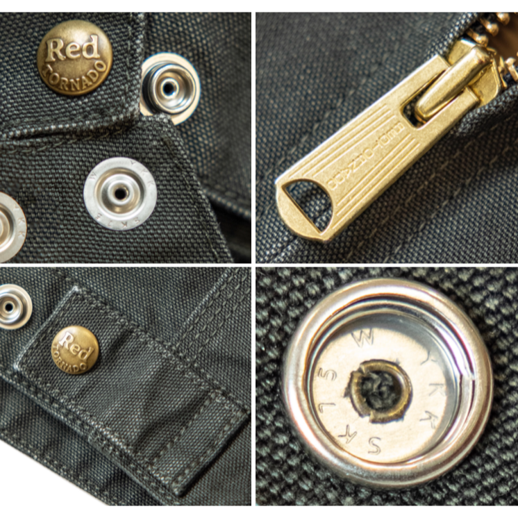 RT復刻 J01 J97 VINTAGE 底特律夾克工作夾克帆布工裝夾克 薄款 EL CAPITAL-細節圖7