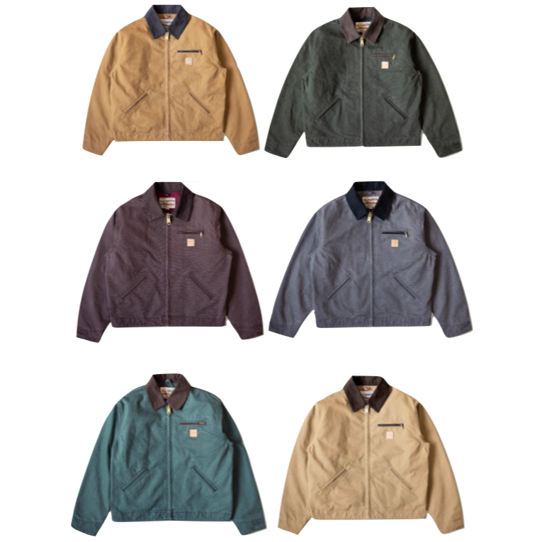 RT復刻 J01 J97 VINTAGE 底特律夾克工作夾克帆布工裝夾克 薄款 EL CAPITAL-細節圖9