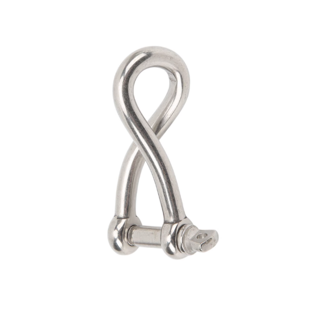 Pacific marine 水手扣環 316 不鏽鋼扭曲鎖扣登山扣環航海扣環TWIST SHACKLE-細節圖3