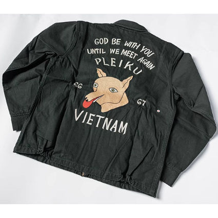 Souvenir Jacket Vietnam War 66-67 越戰之弧橫須賀赤秀紀念夾克 EL CAPITAL-細節圖6