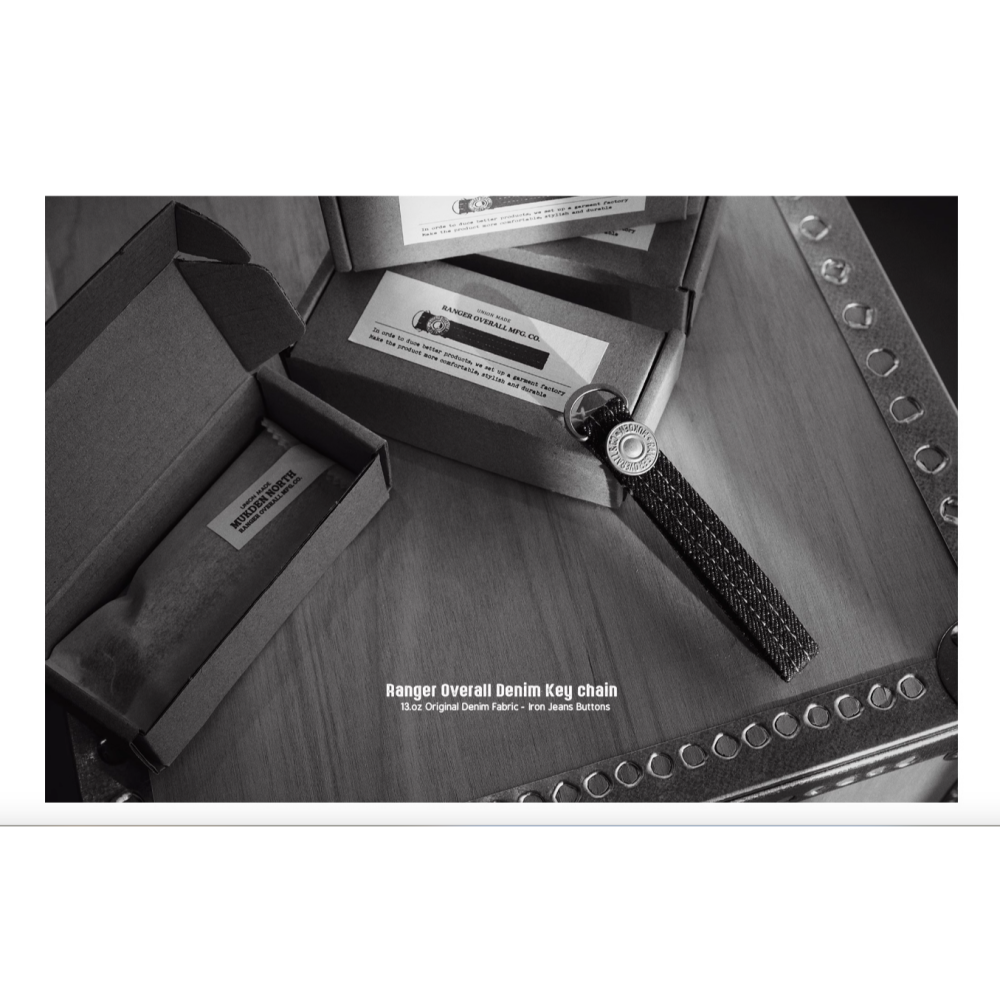 Ranger Vintage Belt loop原色單寧牛仔 鑰匙掛鉤扣環 金屬工字扣 復古掛鉤 EL CAPITAL