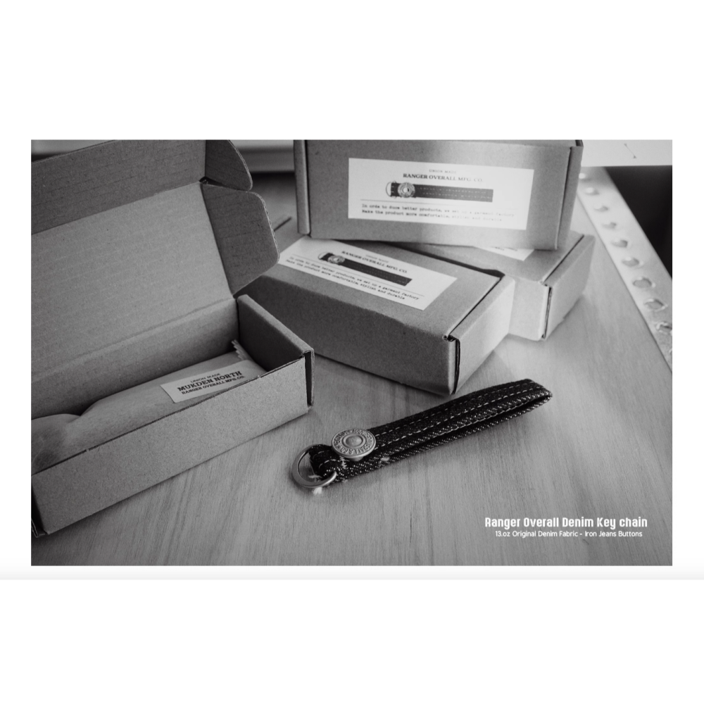 Ranger Vintage Belt loop原色單寧牛仔 鑰匙掛鉤扣環 金屬工字扣 復古掛鉤 EL CAPITAL-細節圖2