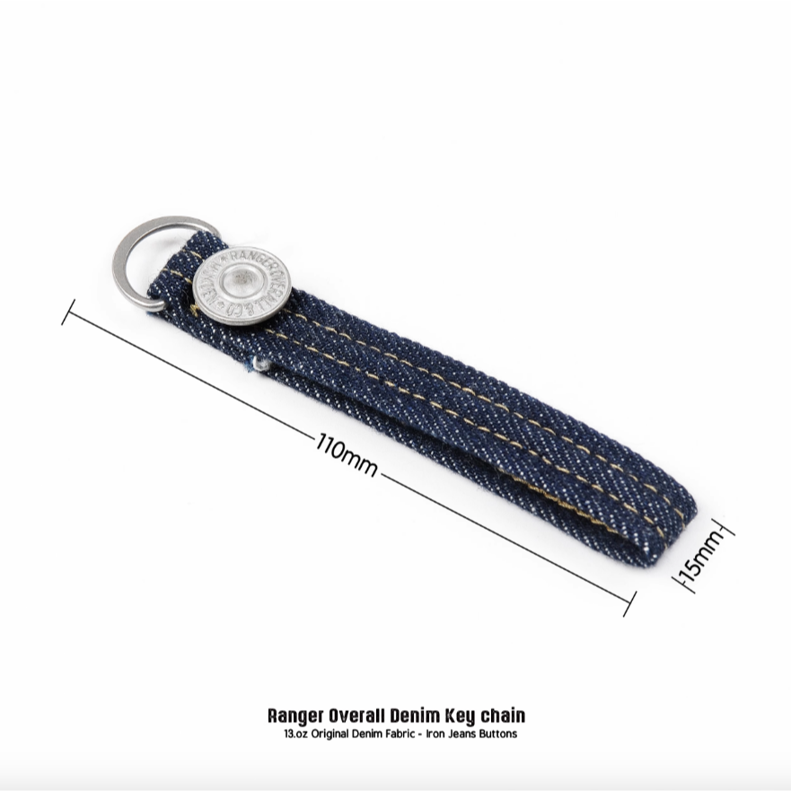Ranger Vintage Belt loop原色單寧牛仔 鑰匙掛鉤扣環 金屬工字扣 復古掛鉤 EL CAPITAL-細節圖5