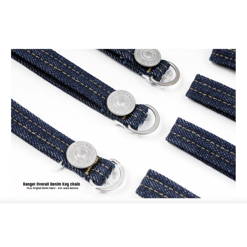 Ranger Vintage Belt loop原色單寧牛仔 鑰匙掛鉤扣環 金屬工字扣 復古掛鉤 EL CAPITAL-細節圖6